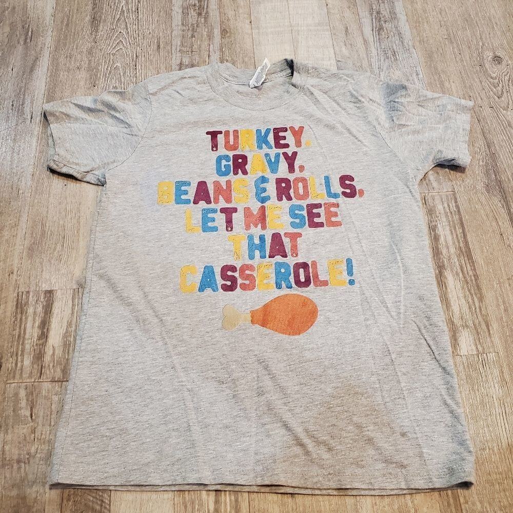 Bella canvas large 14-16 girls thanksgiving tee